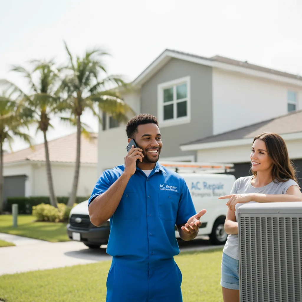 AC Repair Pompano Beach customer support in Massapequa